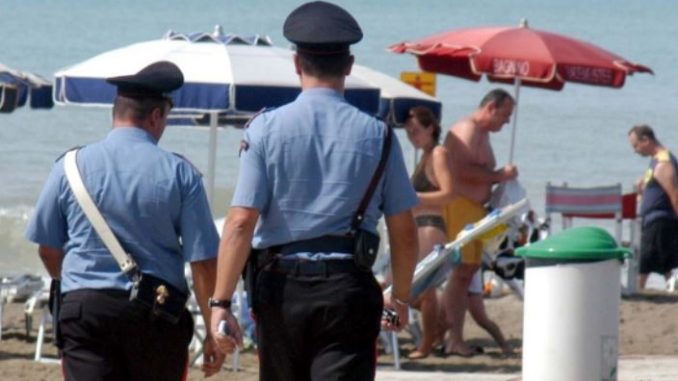 tentato rapimento in spiaggia