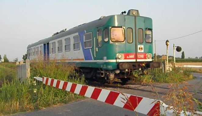 travolta dal treno
