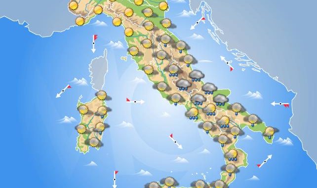 Previsioni meteo mercoled' 7 settembre (2016) Previsioni meteo mercoled' 7 settembre (2016)