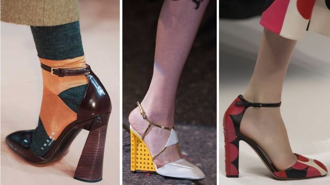 Moda: tutte pazze per i tacchi quadrati Moda: tutte pazze per i tacchi quadrati