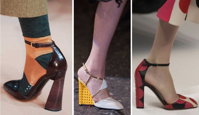 Moda: tutte pazze per i tacchi quadrati Moda: tutte pazze per i tacchi quadrati