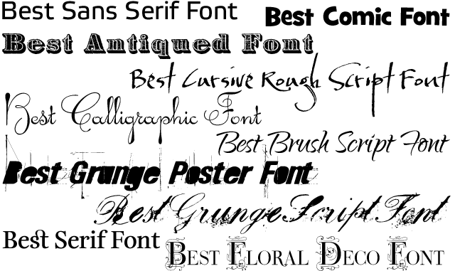best10fonts2005 word