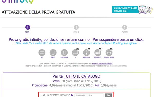 come_gestire_accpunt_infinity
