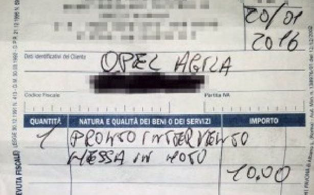 fattura shock