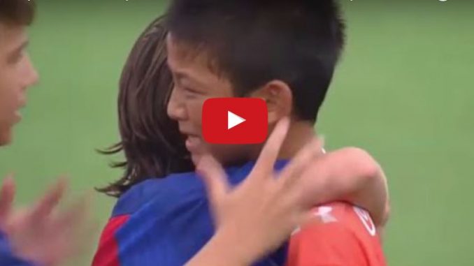 lacrime dopo la partita