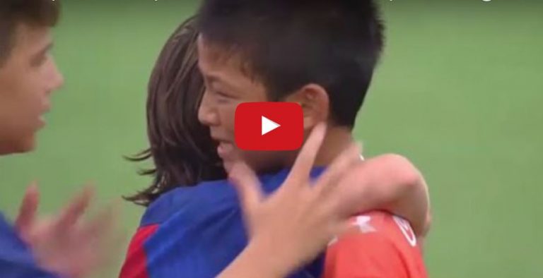 lacrime dopo la partita