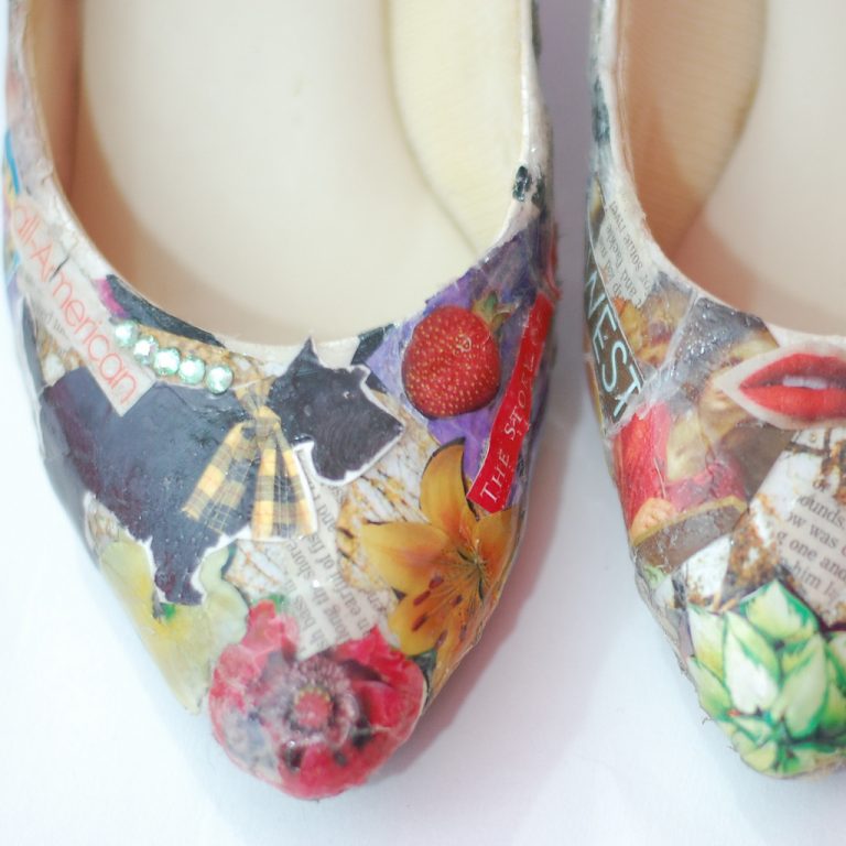 decoupage su stoffa: come si fa? decoupage