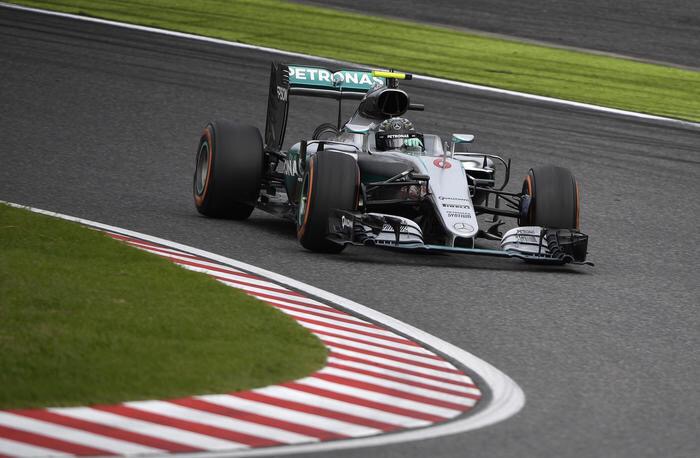 Suzuki. Rosberg