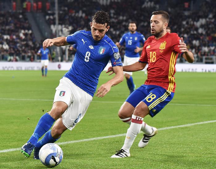 FIFA World Cup 2018 qualification match Italy vs Spain