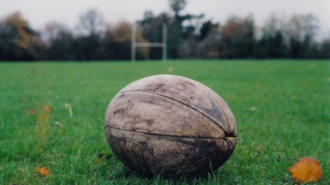 old rugby ball