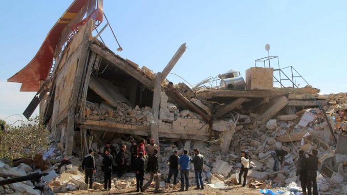Siria pioggia di bombe: fuori uso tutti gli ospedali raid siria