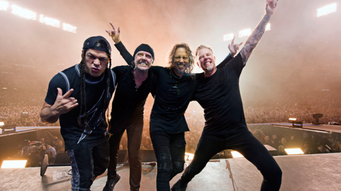 Metallica: 18 novembre nuovo album e concerto live streaming da Londra Metallica