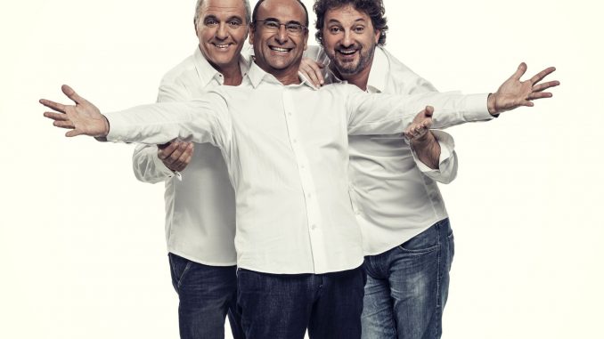 Conti, Pieraccioni, Panariello: pubblico in delirio per "il Tour" Conti, Pieraccioni, Panariello