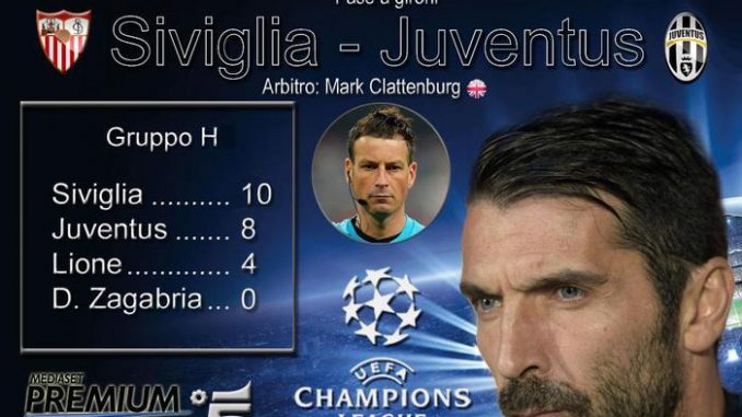 Champions, Siviglia-Juventus nel gruppo H (elaborazione)