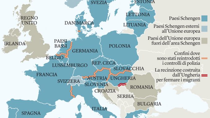 trattato-di-schengen Area Schengen: l'ingresso costerà 5 euro