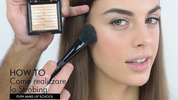 strobing trucco per viso e occhi: tutorial