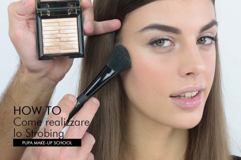 strobing trucco per viso e occhi: tutorial