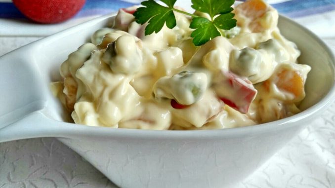 insalata russa vegana