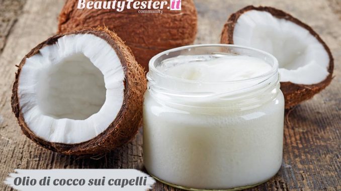 Olio di cocco capelli: ricci, crespi e asciutti Olio di cocco capelli: ricci, crespi e asciutti
