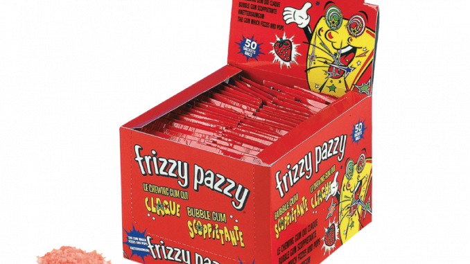 Frizzy Pazzy, il gusto frizzante delle caramelle anni 80 Frizzy Pazzy, il gusto frizzante delle caramelle anni 80