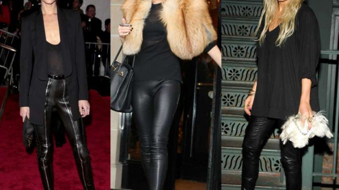 Leggins pelle: marche migliori e modelli Leggins pelle: marche migliori e modelli