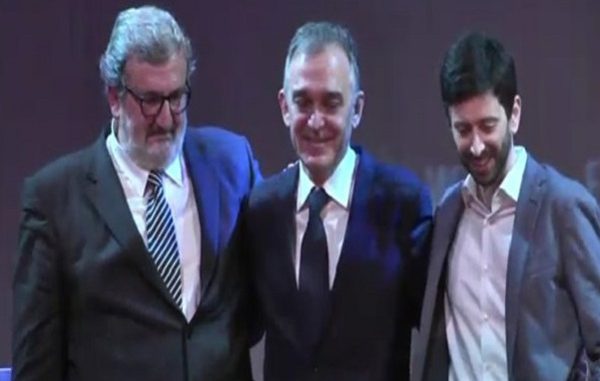 Emiliano, Rossi e Speranza: "Renzi ha scelto la scissione" Emiliano, Rossi e Speranza: "Renzi ha scelto la scissione"