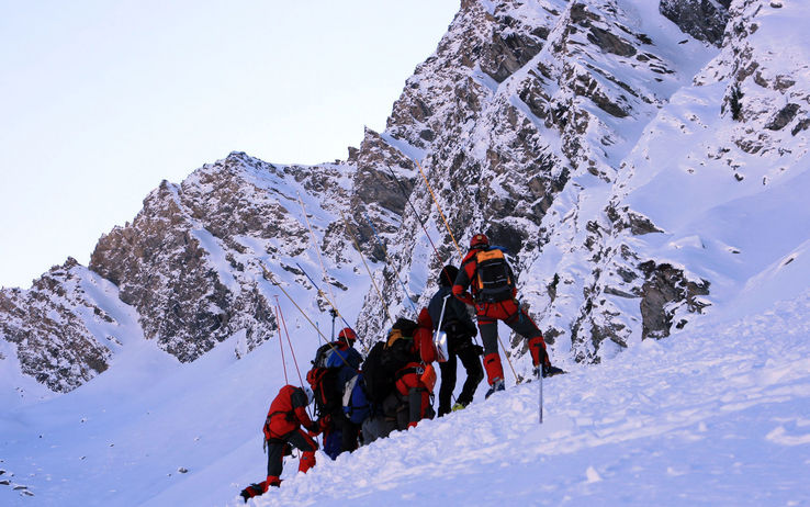 Val Di Susa, trovati tre alpinisti morti Val Di Susa, trovati tre alpinisti morti