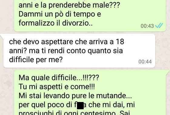 L’amante: “O me o tua moglie”. La risposta la asfalta moglie