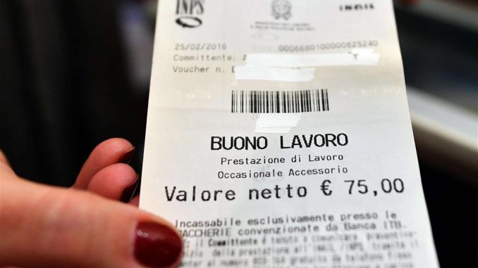Voucher, nel 2018 spariranno. Oggi il decreto CdM Voucher, nel 2018 spariranno. Oggi il decreto CdM