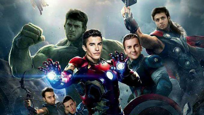MotoGp: -9 all'inizio. Sui social, i piloti si trasformano in Avengers MotoGp: -9 all'inizio. Sui social, i piloti si trasformano in Avengers