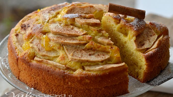 Torta di mele con ricotta e cannella Torta di mele con ricotta e cannella