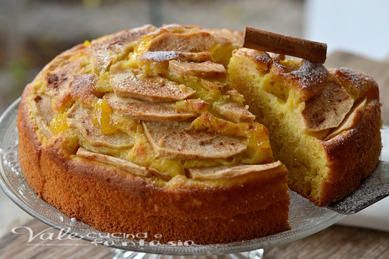 Torta di mele con ricotta e cannella Torta di mele con ricotta e cannella