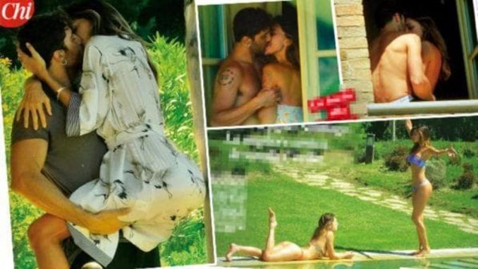 Andrea Iannone e Belen le foto del week end bollente bollente