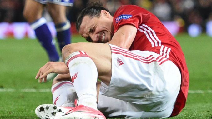 Manchester United, l'infortunio di Ibrahimovic mette ansia a Mou ansia