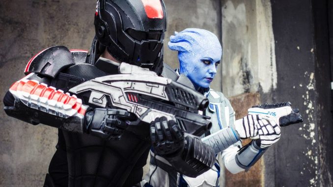 Mass effect cosplay