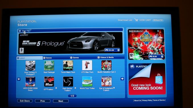 Playstation store Playstation store