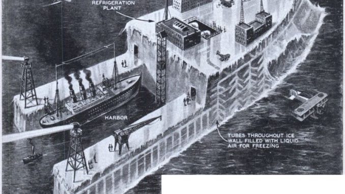 Progetto Habakkuk portaerei di ghiaccio contro i nazisti portaerei