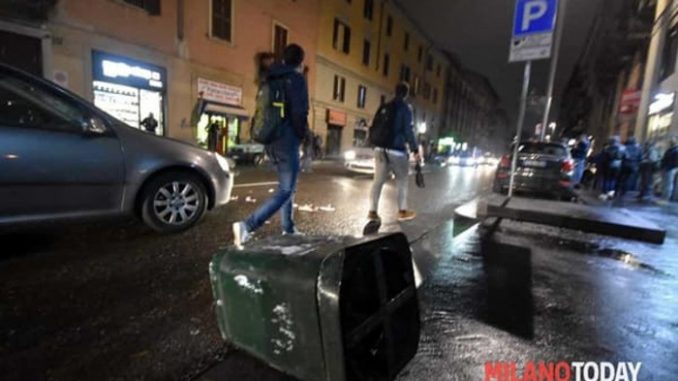 Milano: dal kebabbaro lite violenta con coltellate. La polizia sta cercando i colpevoli Lite