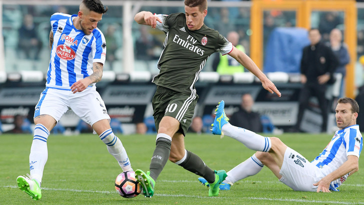 Pescara-Milan 1-1: ecco le pagelle. Donnarumma stecca e l'Europa si allontana Pescara-Milan 1-1: ecco le pagelle. Donnarumma stecca e l'Europa si allontana