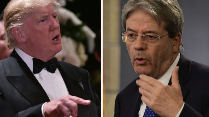Usa, Gentiloni va da Trump con l'aereo delle polemiche Usa, Gentiloni va da Trump con l'aereo delle polemiche