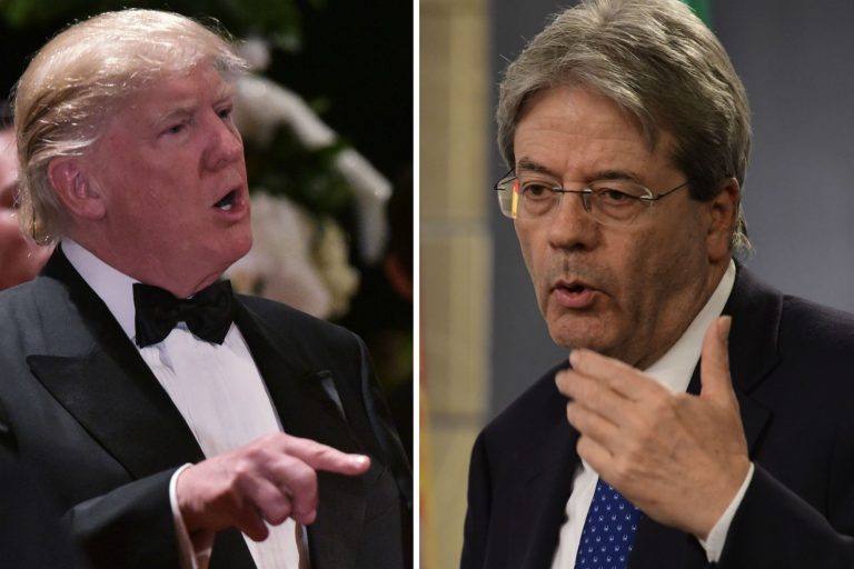 Usa, Gentiloni va da Trump con l'aereo delle polemiche Usa, Gentiloni va da Trump con l'aereo delle polemiche