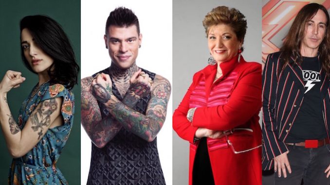 XF11 Levante, Fedez, Mara Maionchi e Manuel Agnelli