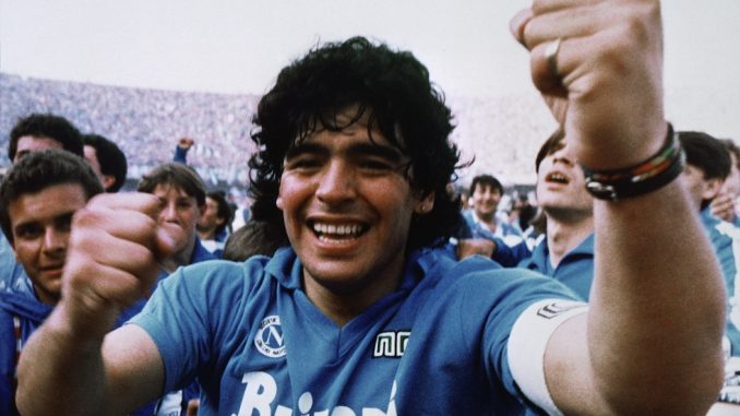 Diego Maradona Primo scudetto