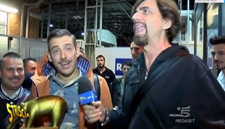 Striscia, tapiro a Gabbani dopo flop Eurovision. La risposta del cantante flop