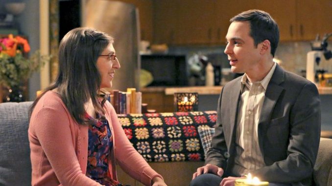 Amy e Sheldon matrimonio