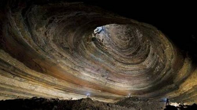 Krubera1 La profondità della grotta