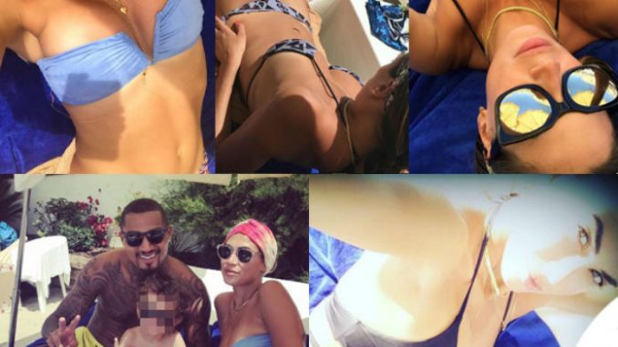 Melissa Satta un fisico da urlo sulla spiaggia le foto foto
