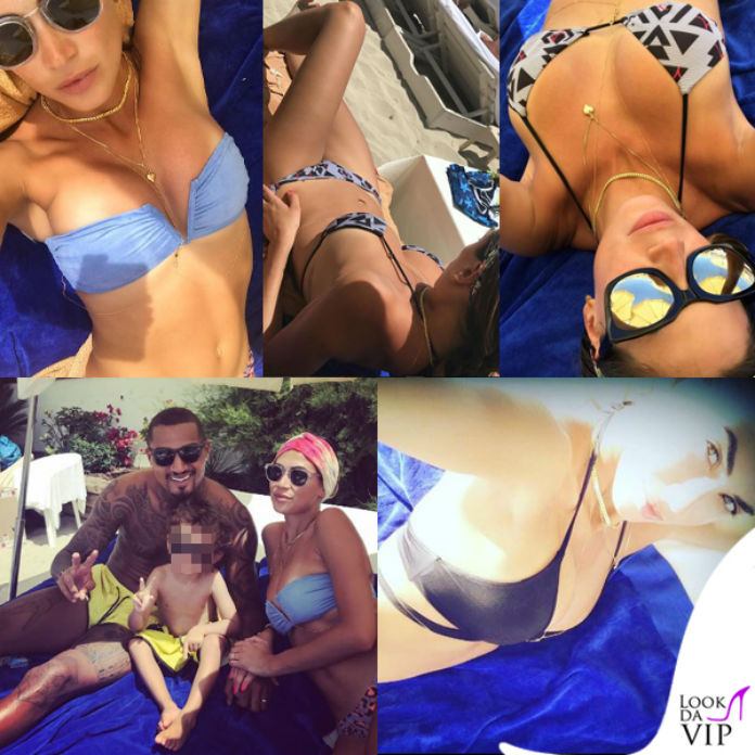 Melissa Satta un fisico da urlo sulla spiaggia le foto foto