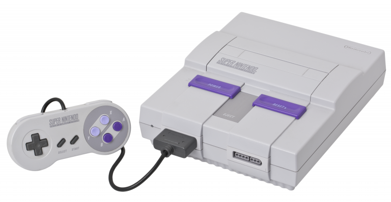 SNES-Mod1-Console-Set Super Nintendo