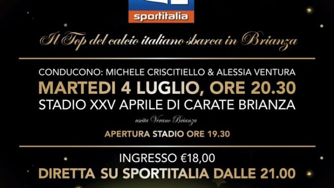 SportItalia awords Sportitalia Awards 2017